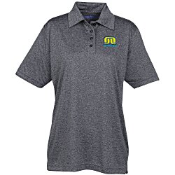 Custom Snag Resistant Heather Performance Polo - Ladies'