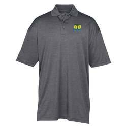 Custom Snag Resistant Heather Performance Polo - Men's