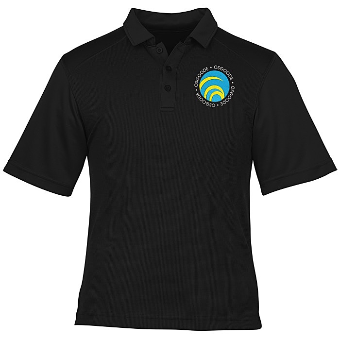 Custom Quad Textured Performance Polo - Men's