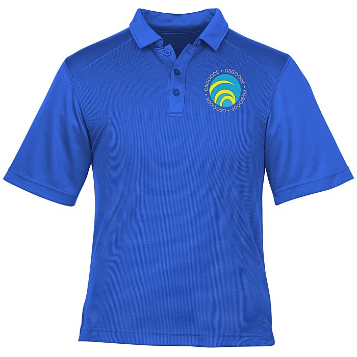 Custom Quad Textured Performance Polo - Men's