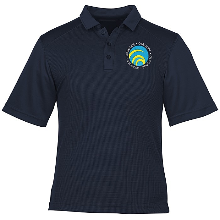Custom Quad Textured Performance Polo - Men's