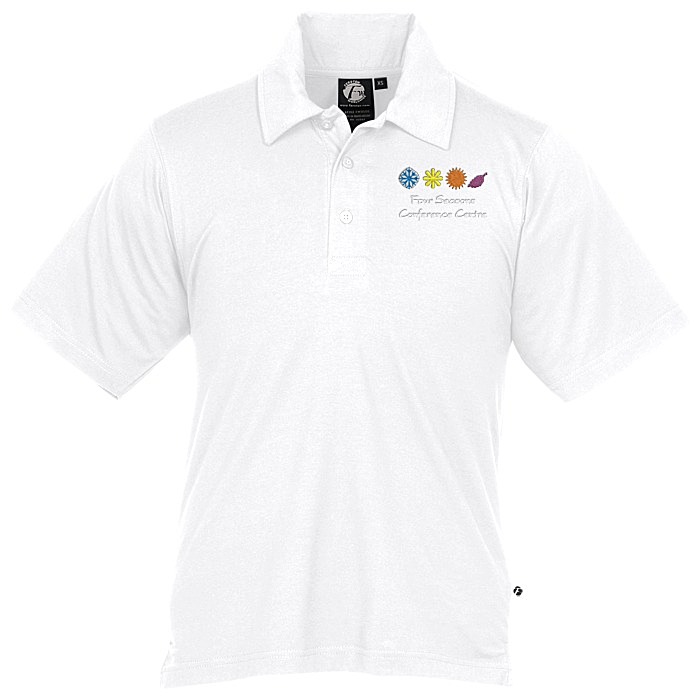 Custom Ringspun Combed Cotton Jersey Polo - Men's