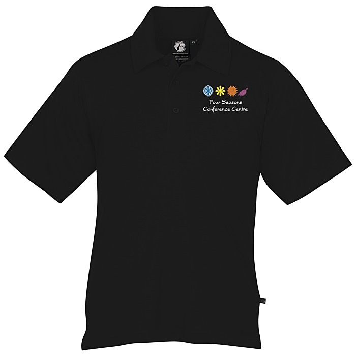 Custom Ringspun Combed Cotton Jersey Polo - Men's