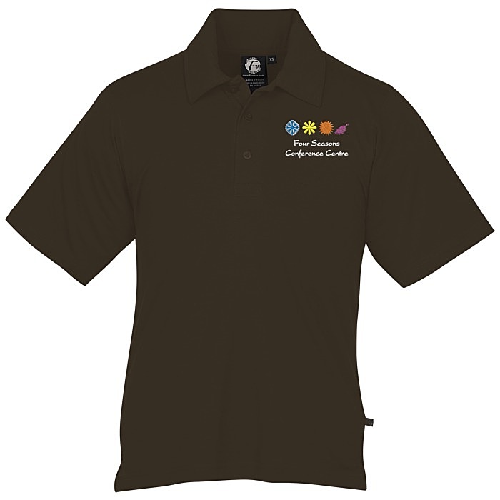 Custom Ringspun Combed Cotton Jersey Polo - Men's