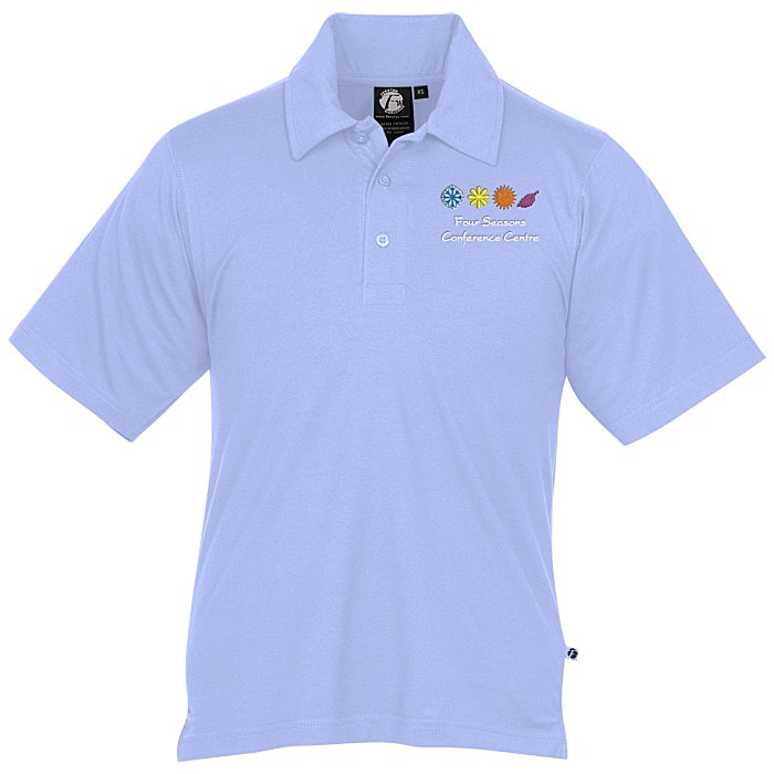 Custom Ringspun Combed Cotton Jersey Polo - Men's