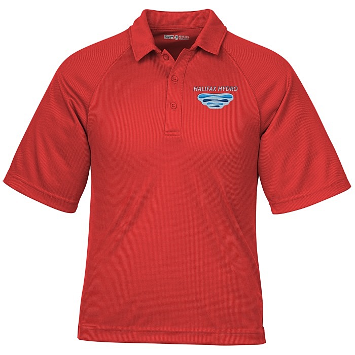 Custom Raglan Sleeve Performance Polo - Men's