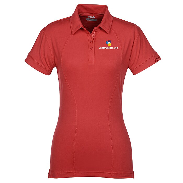 Custom FILA Athena Tech Polo - Ladies'