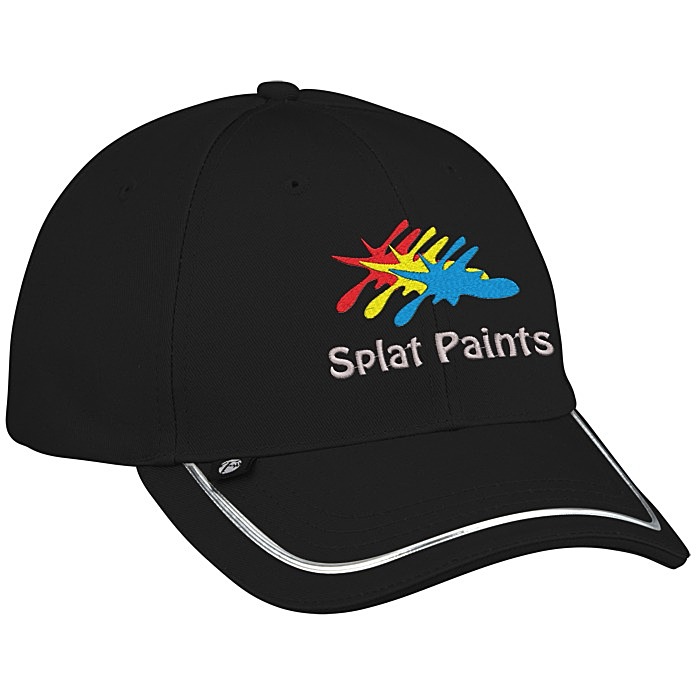 Custom Performance Golf Cap with Tee Holder