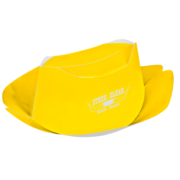 Custom Paper Cowboy Hat