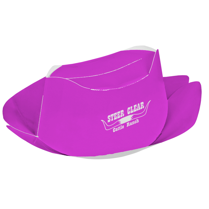 Custom Paper Cowboy Hat