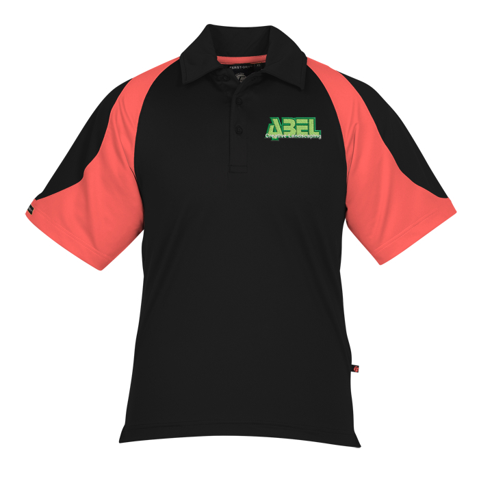 Custom Cruiser Contrast Shoulder Performance Polo - Men's
