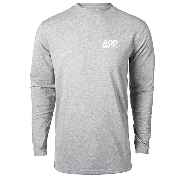 Custom Dri-Balance Blend Long Sleeve Tee - Men's - Screen