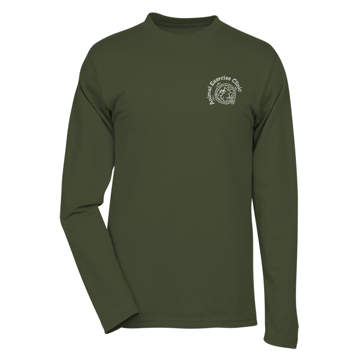 Custom Dri-Balance Blend Long Sleeve Tee - Men's - Screen