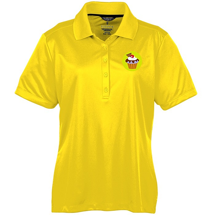 Custom Dade Textured Performance Polo - Ladies' - TE Transfer