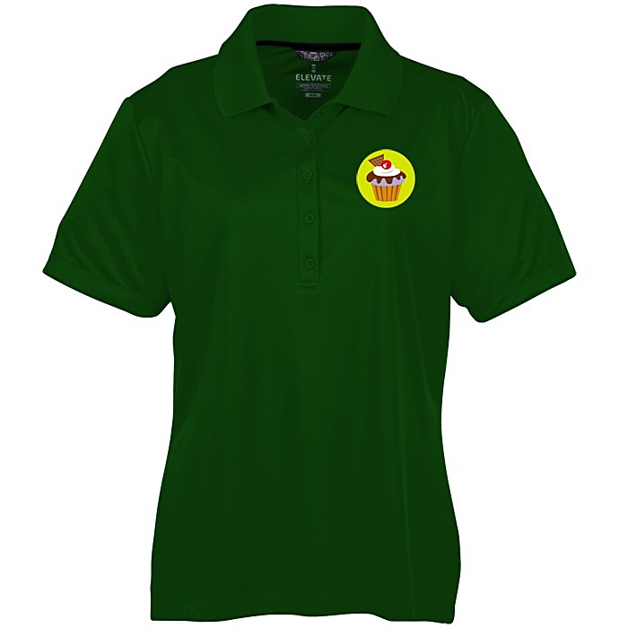 Custom Dade Textured Performance Polo - Ladies' - TE Transfer