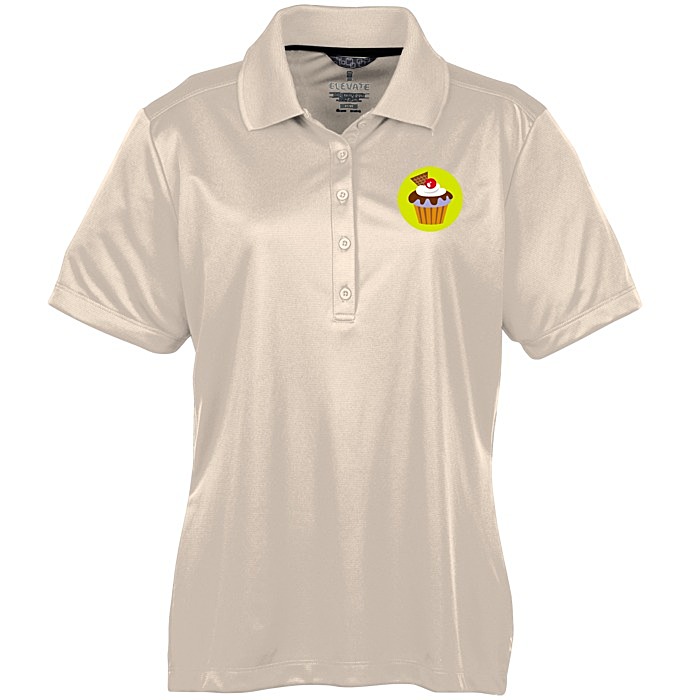 Custom Dade Textured Performance Polo - Ladies' - TE Transfer