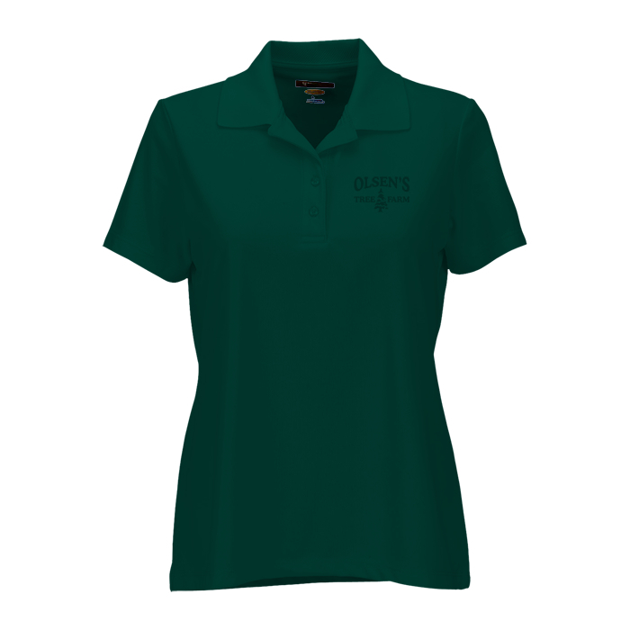 Custom Greg Norman Play Dry Performance Mesh Polo - Ladies' - Laser Etched