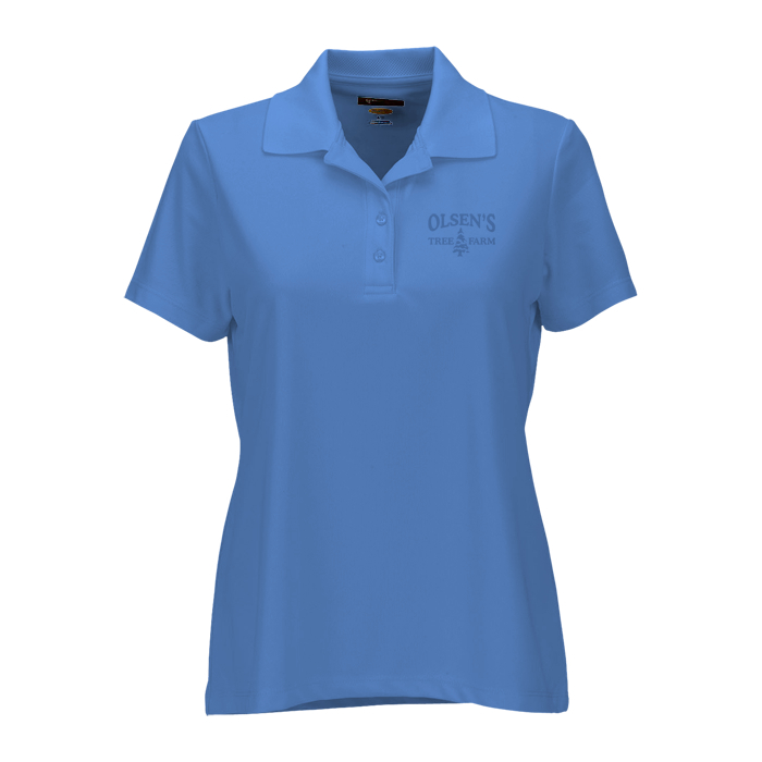 Custom Greg Norman Play Dry Performance Mesh Polo - Ladies' - Laser Etched
