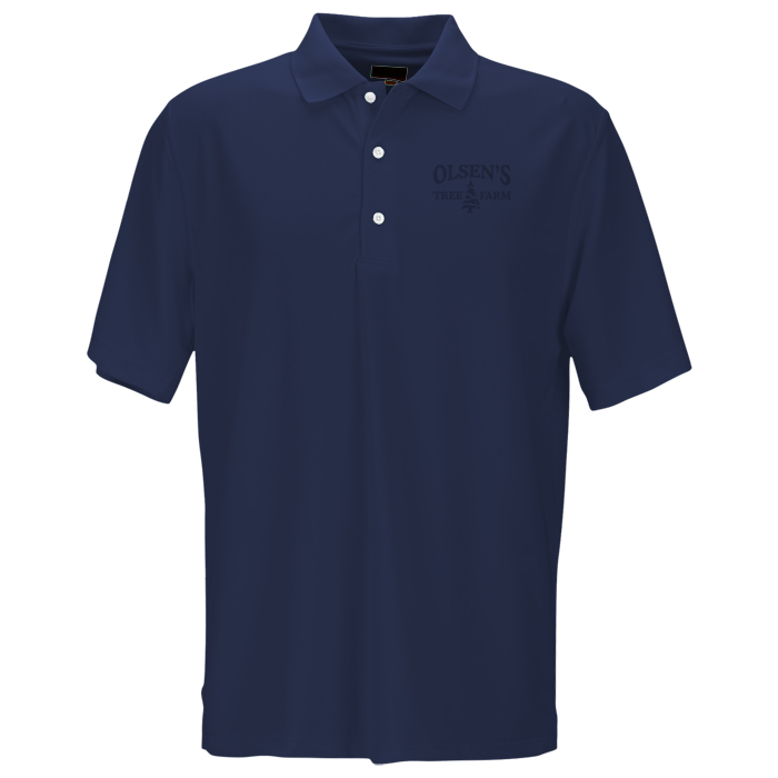 Custom Greg Norman Play DryPerformance Mesh Polo - Men's - Laser Etched