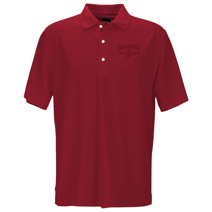 Custom Greg Norman Play DryPerformance Mesh Polo - Men's - Laser Etched