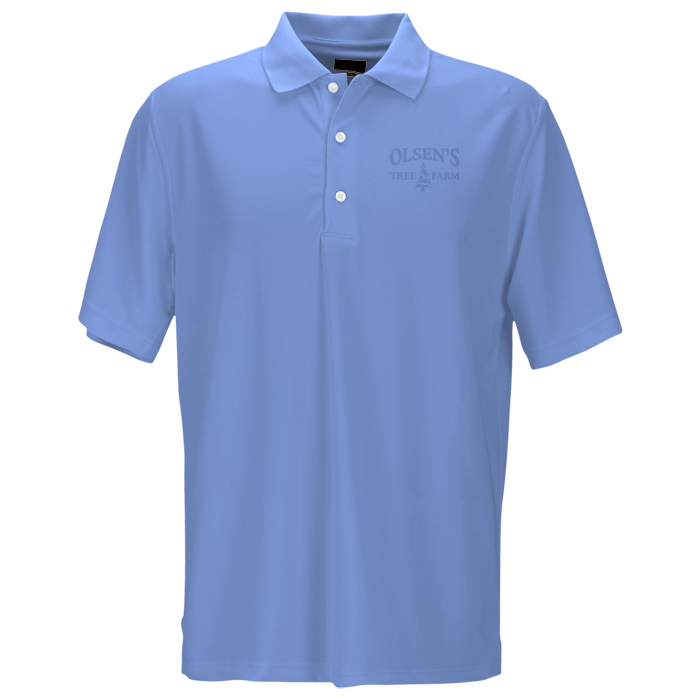 Custom Greg Norman Play DryPerformance Mesh Polo - Men's - Laser Etched