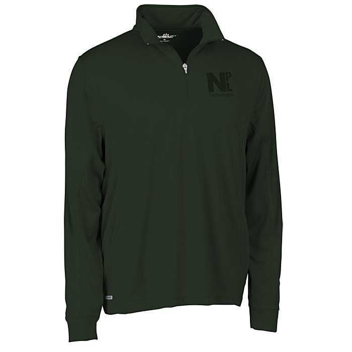 Custom Vansport Mesh 1/4-Zip Tech Pullover - Men's - Laser Etched