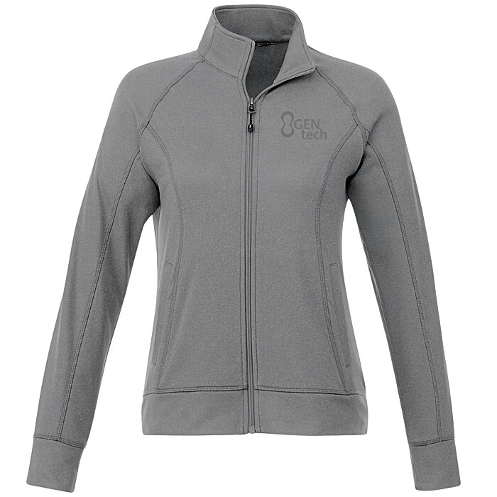 Custom Okapi Knit Jacket - Ladies' - Laser Etched