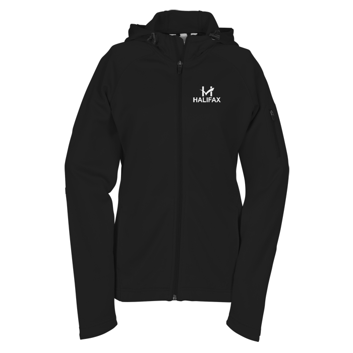 Custom PTech Moisture Wicking Full-Zip Sweatshirt - Ladies' - Screen