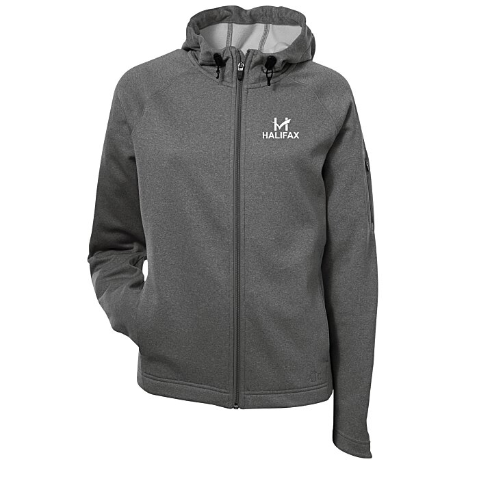 Custom PTech Moisture Wicking Full-Zip Sweatshirt - Ladies' - Screen