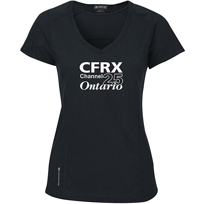 Custom OGIO Endurance Pulse V-Neck Tee - Ladies' - Screen