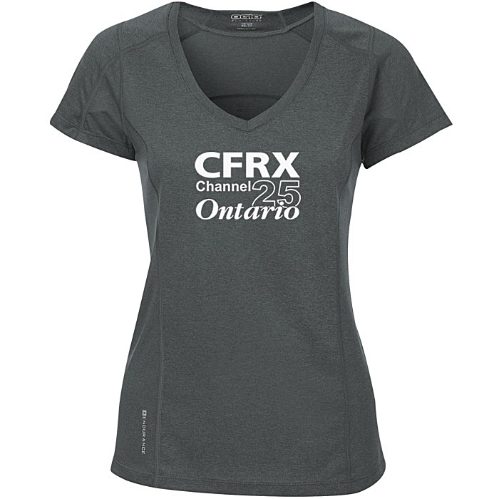 Custom OGIO Endurance Pulse V-Neck Tee - Ladies' - Screen