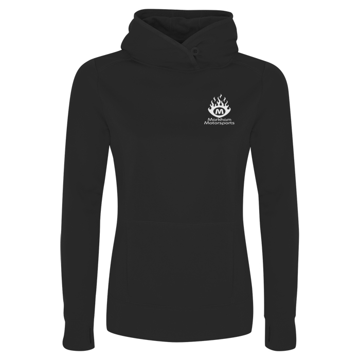 Custom Game Day Performance Hooded Sweatshirt - Ladies' - Screen