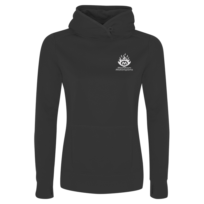 Custom Game Day Performance Hooded Sweatshirt - Ladies' - Screen