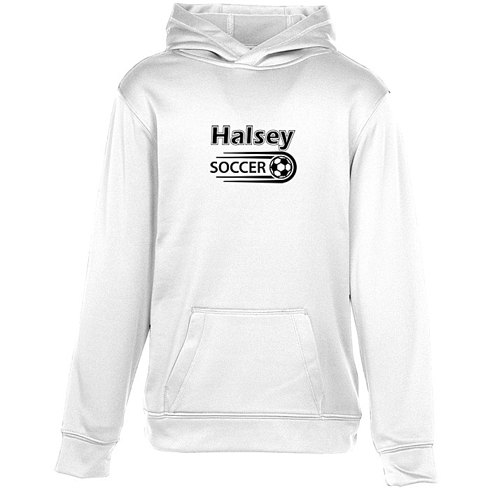 Custom Game Day Performance Hooded Sweatshirt - Youth - Screen