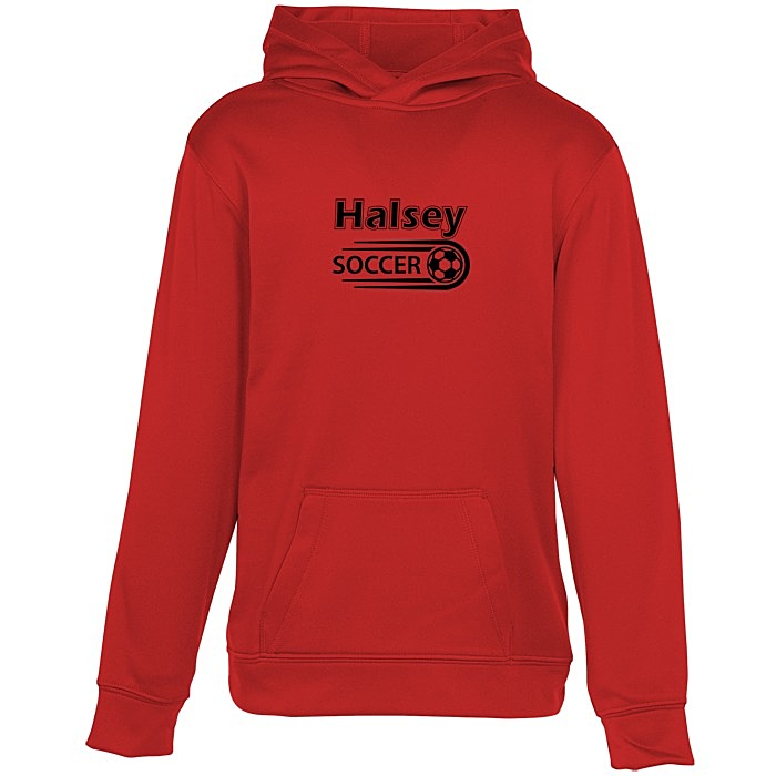 Custom Game Day Performance Hooded Sweatshirt - Youth - Screen