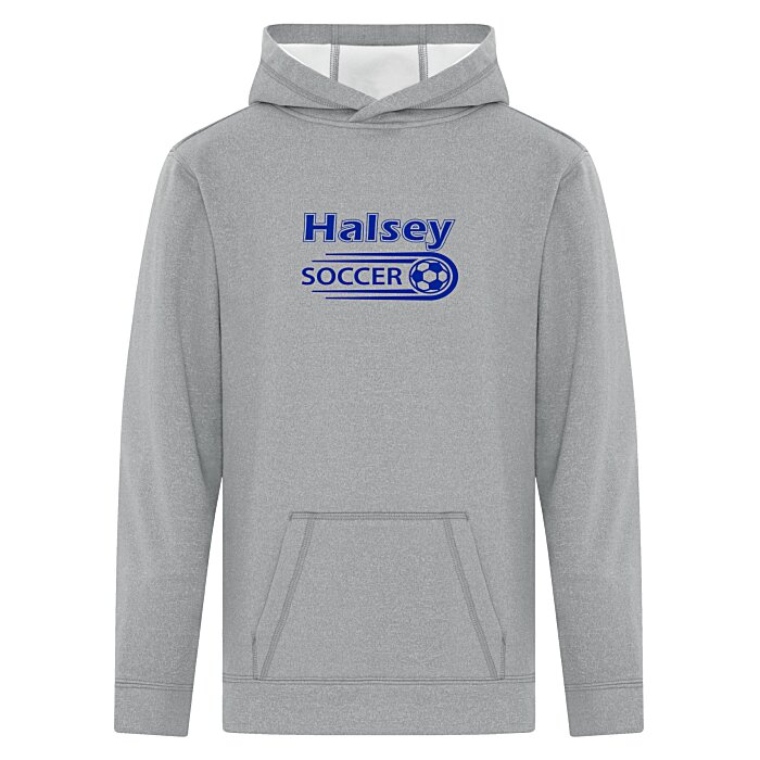 Custom Game Day Performance Hooded Sweatshirt - Youth - Screen