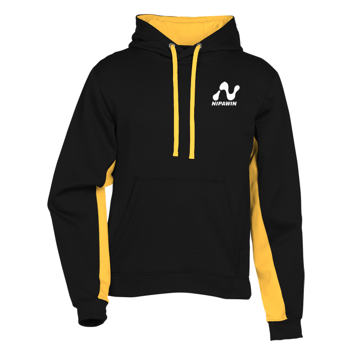 Custom Game Day Colourblock Performance Hooded Sweatshirt - Screen