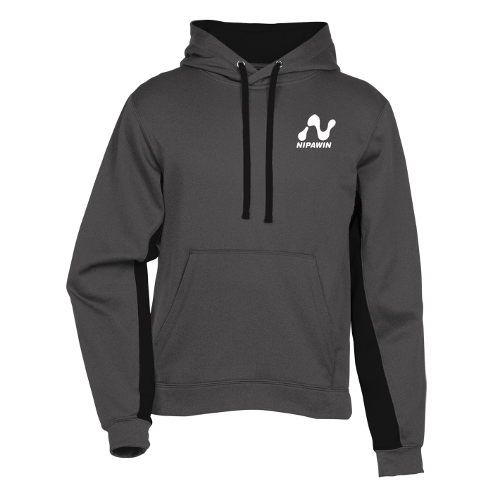 Custom Game Day Colourblock Performance Hooded Sweatshirt - Screen