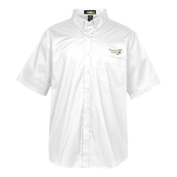 Custom Operate Short Sleeve Twill Shirt - Men's