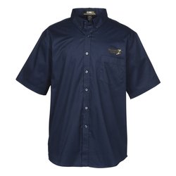 Custom Operate Short Sleeve Twill Shirt - Men's