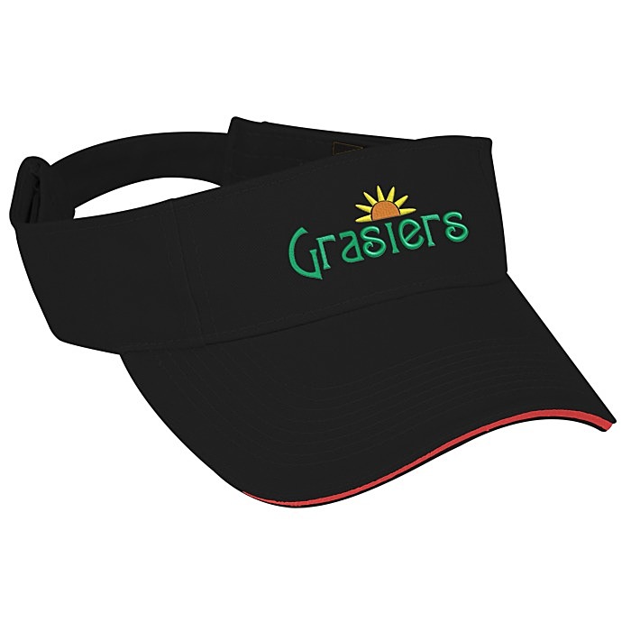 Custom Contrast Peak Twill Visor