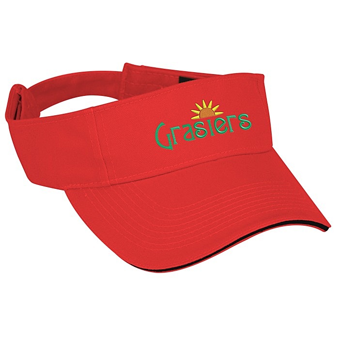 Custom Contrast Peak Twill Visor