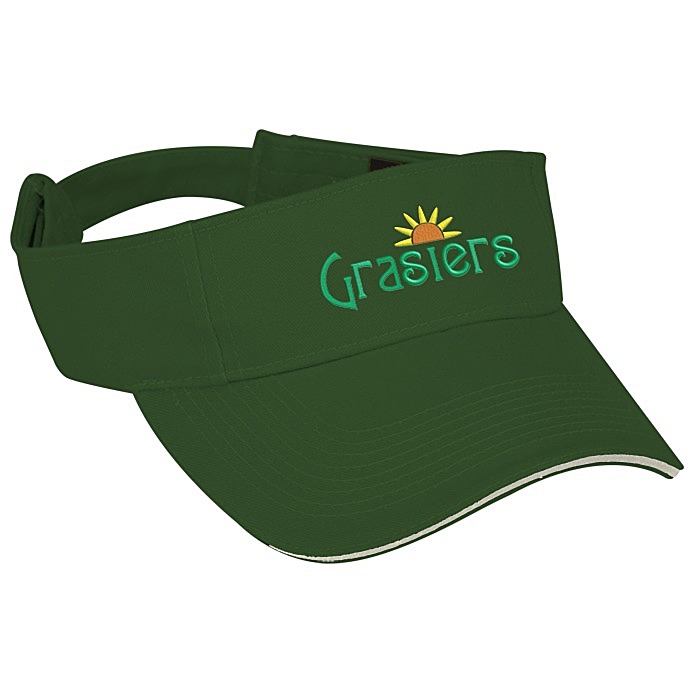 Custom Contrast Peak Twill Visor