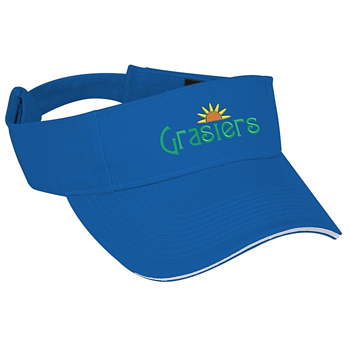 Custom Contrast Peak Twill Visor