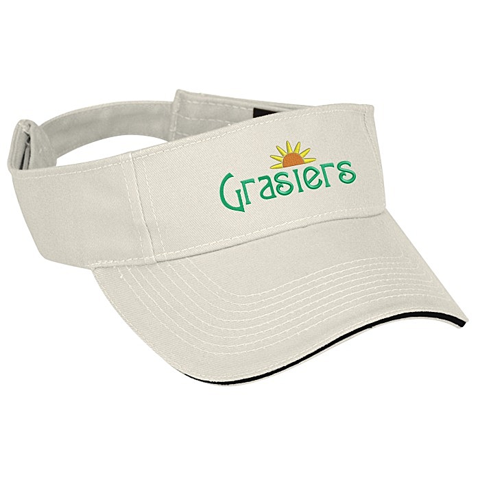Custom Contrast Peak Twill Visor