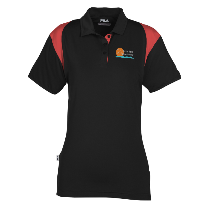 Custom FILA Santa Fe Tech Polo - Ladies'
