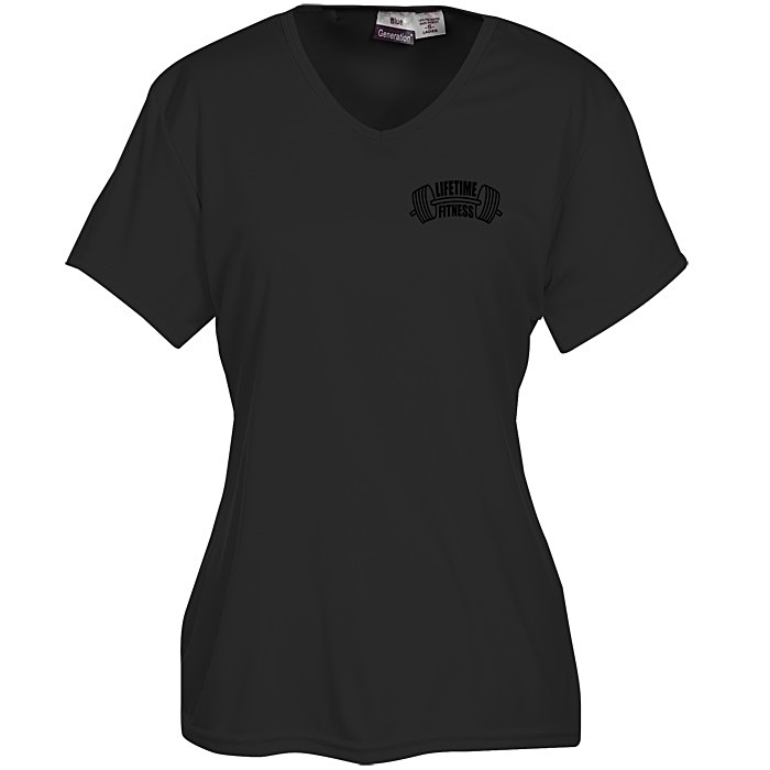 Custom Stain Release Performance T-Shirt - Ladies'