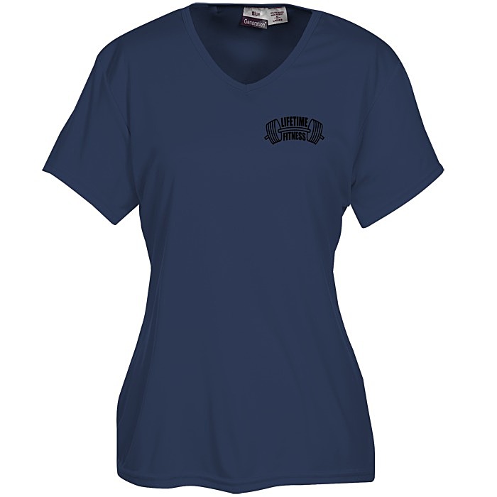 Custom Stain Release Performance T-Shirt - Ladies'