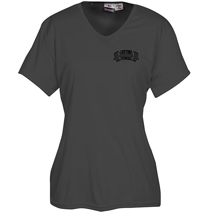 Custom Stain Release Performance T-Shirt - Ladies'