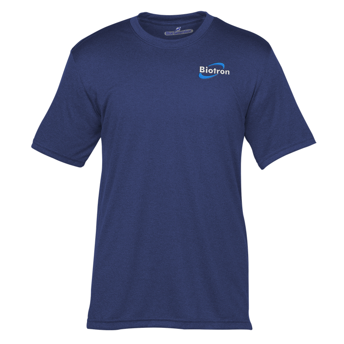 Custom Snag Resistant Heather Performance T-Shirt - Men's